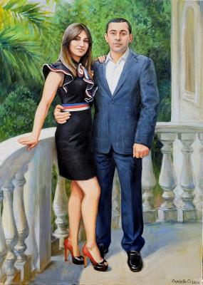 Portrait of Vladimir and Anna