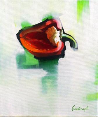 Fresh pepper (Painting Grechina). Grechina Anna