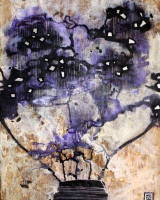 Картина «Букет фиолетового сна»