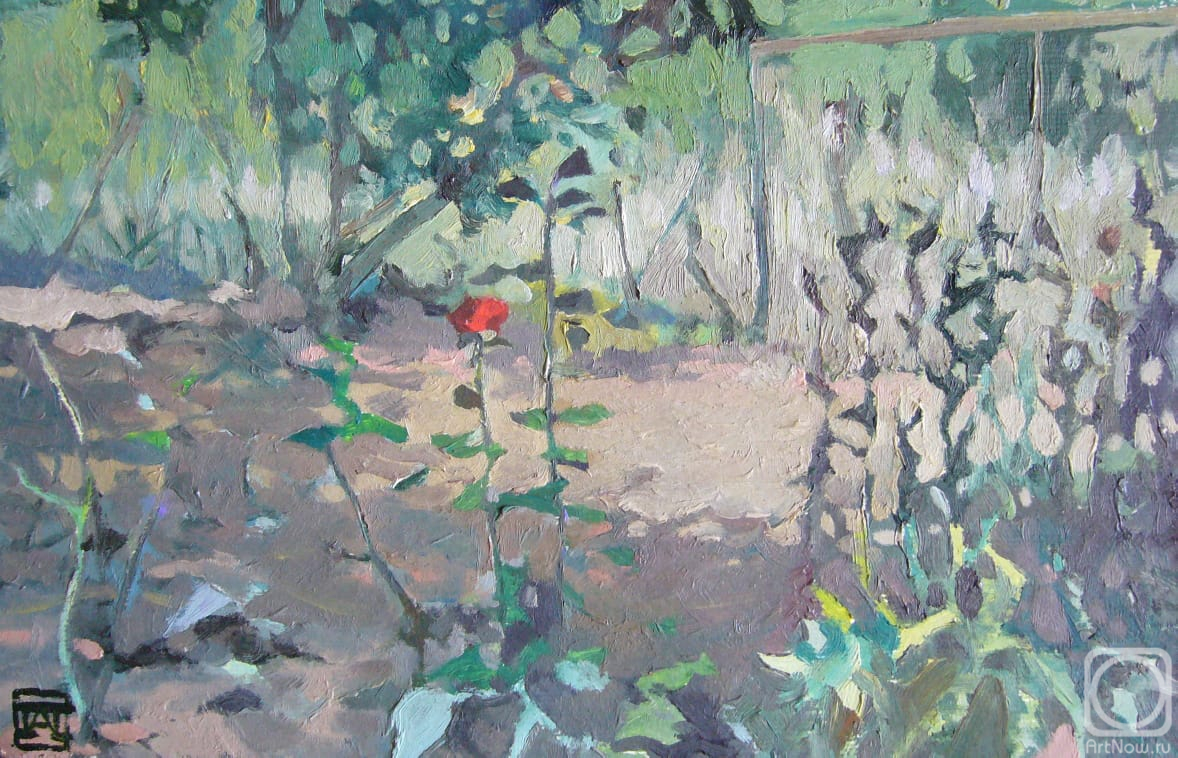 Pavlenko Aleksandr. Roses in the country