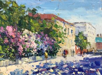 Lilac Rhapsody (Buy A Lilac Painting). Gavlina Mariya