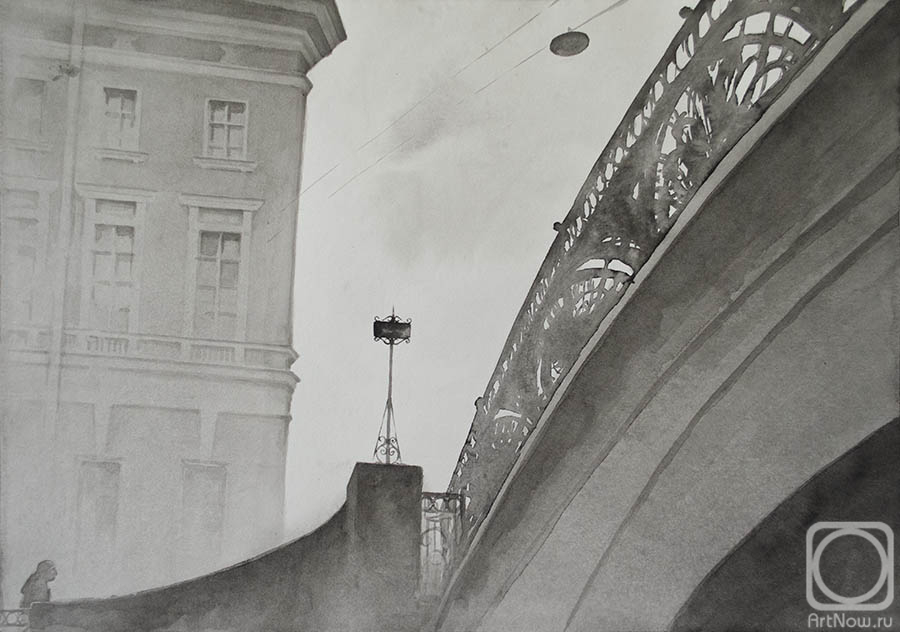 Eldeukov Oleg. Under the Pevchesky Bridge