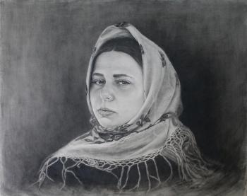 Tambov Album "Portrait in a headscarf" (Wet Sauce). Kuzmin Boris