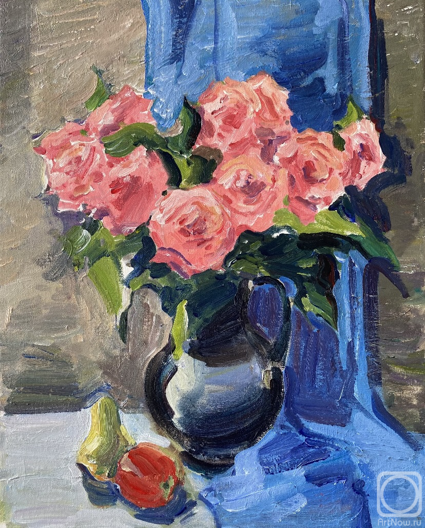 Orlova Nina. Still life with roses