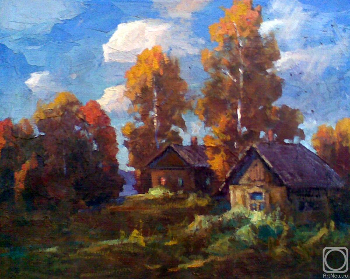 Knecht Aleksander. On an autumn evening