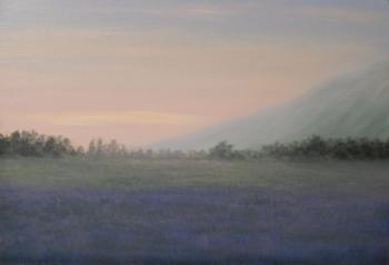 Morning fog (Provence Landscape). Fomina Lyudmila