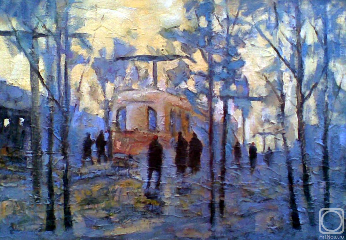 Knecht Aleksander. Wet morning