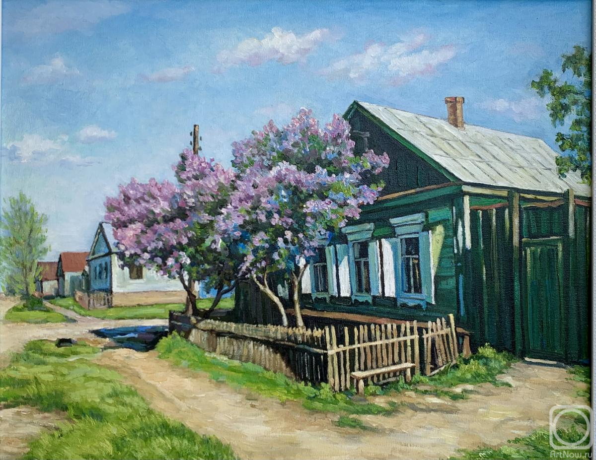 Dzhurabaev Farhad. Lilac at home