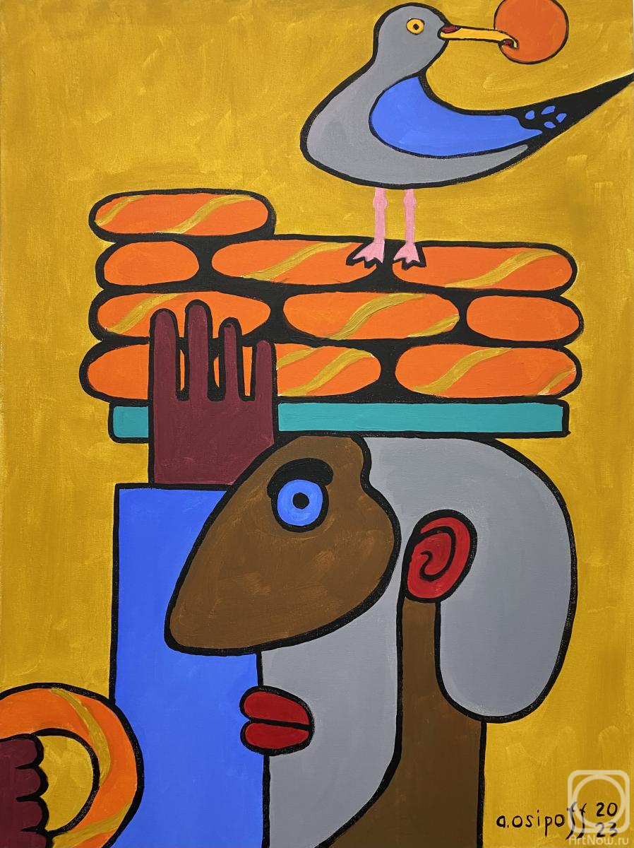 «Продавец семитов» картина Осипова Андрея (холст, акрил) — купить на ...