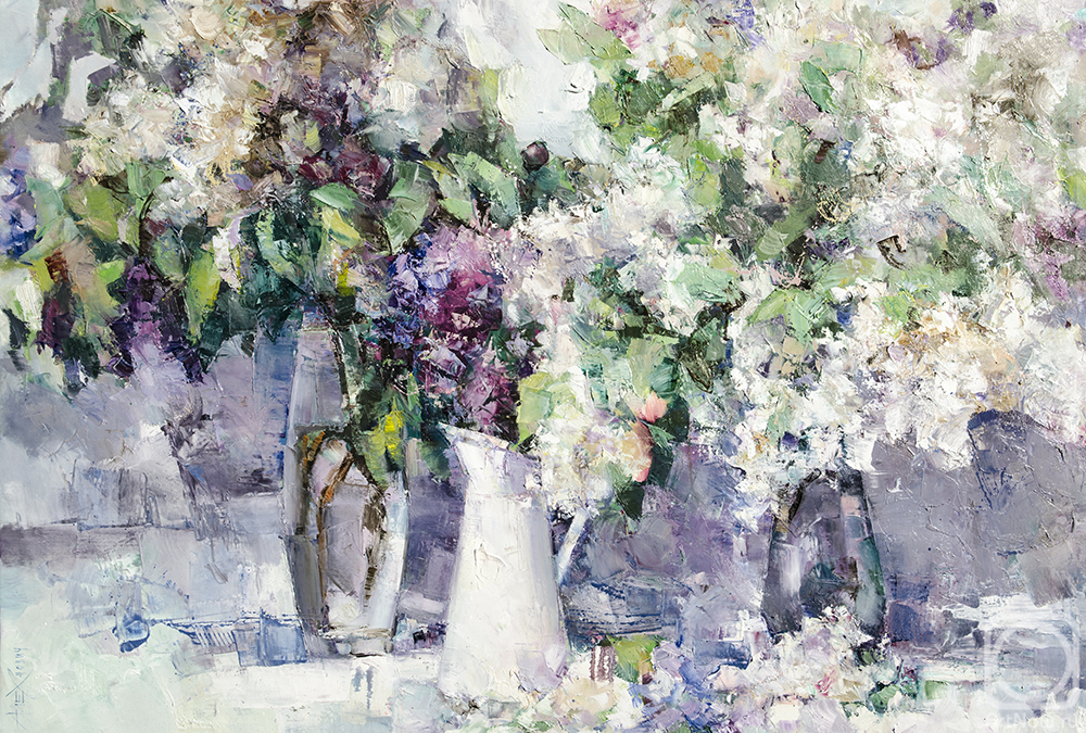 Alecnovich Gennady. Lilac bush