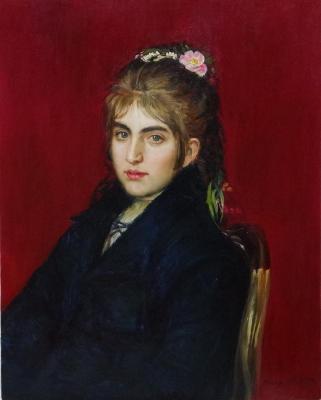 Portrait of Chuguev Resident S.L. Lyubitskaya
