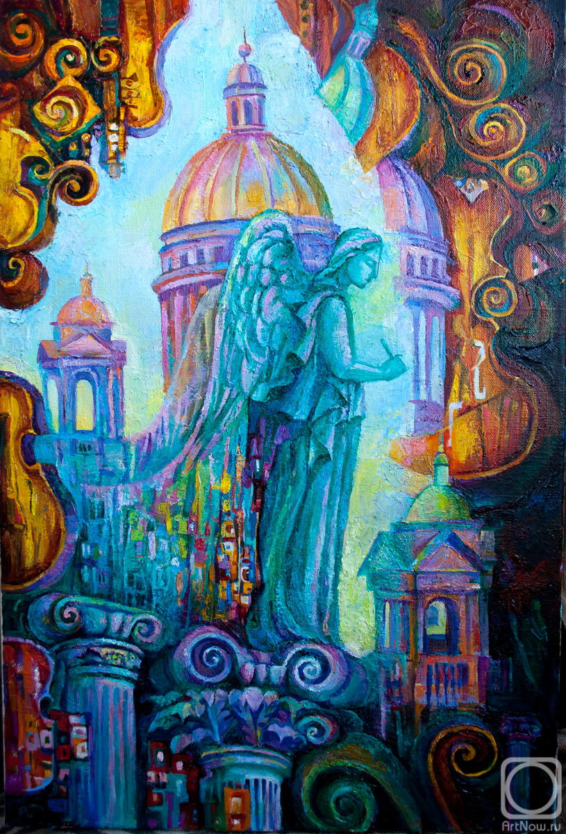 Zhurahovskaya Galina. Angels of Isaac Cathedral