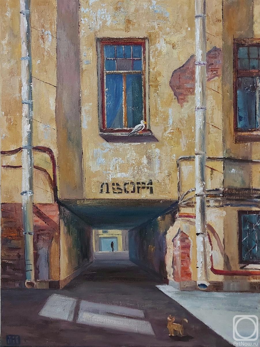 Muraveynikova Yuliya. The yard No. 4