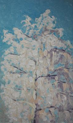 White birch (A Winter Wood). Fyodorova-Popova Tatyana