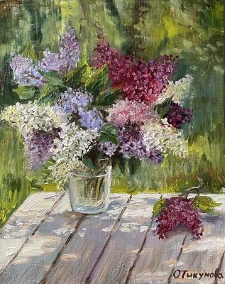 Lilac in a vase