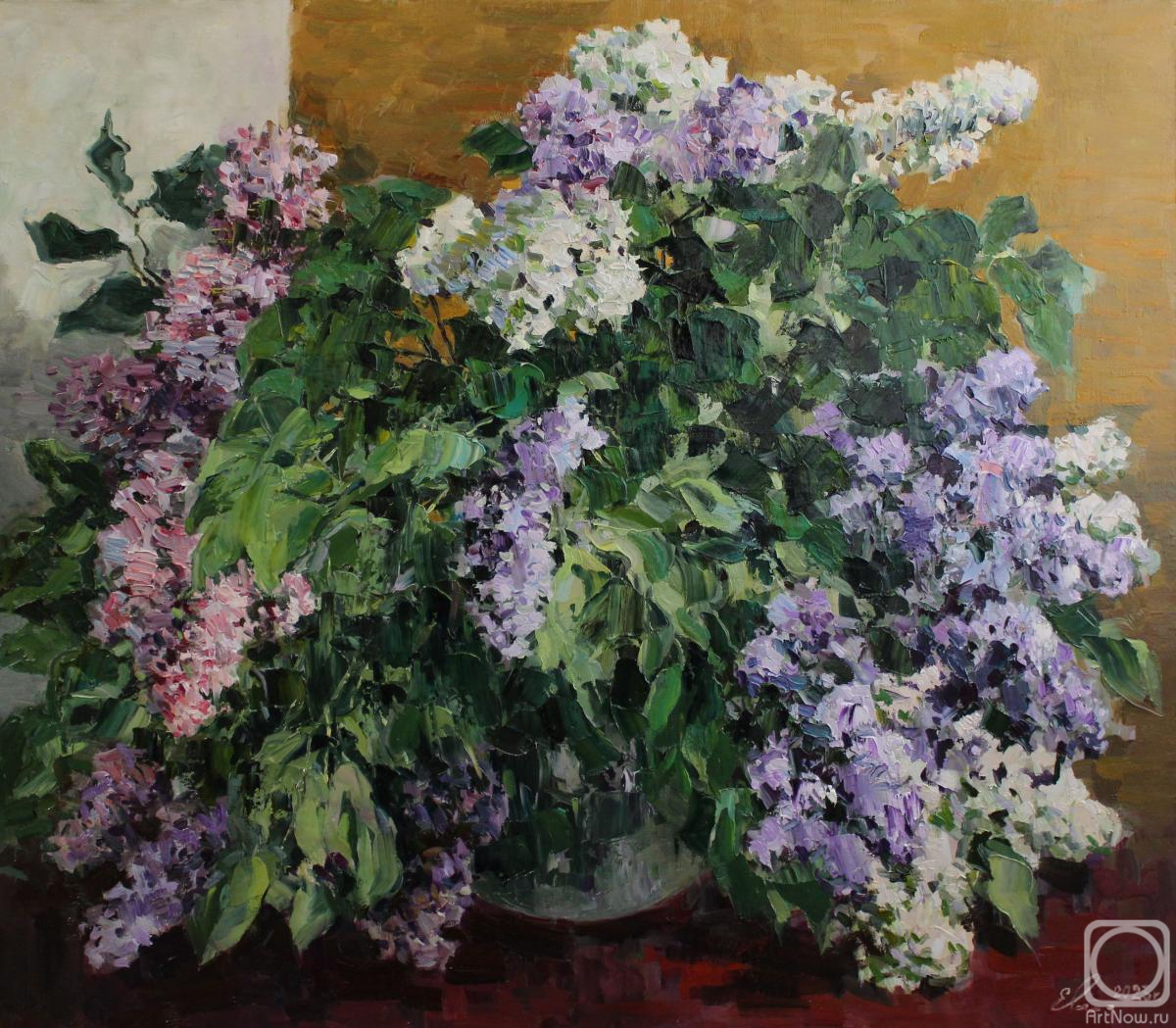 Malykh Evgeny. A bouquet of lilac