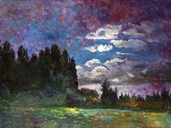 Moon night (Summer Moon). Volosov Vladmir