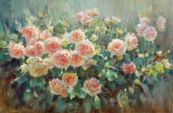 Roses (Bush In The Garden). Korotkov Valentin