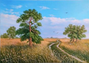 The road to the field (Rye Ears). Kulagin Oleg