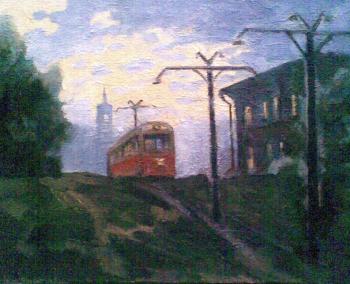 First tramway. Knecht Aleksander
