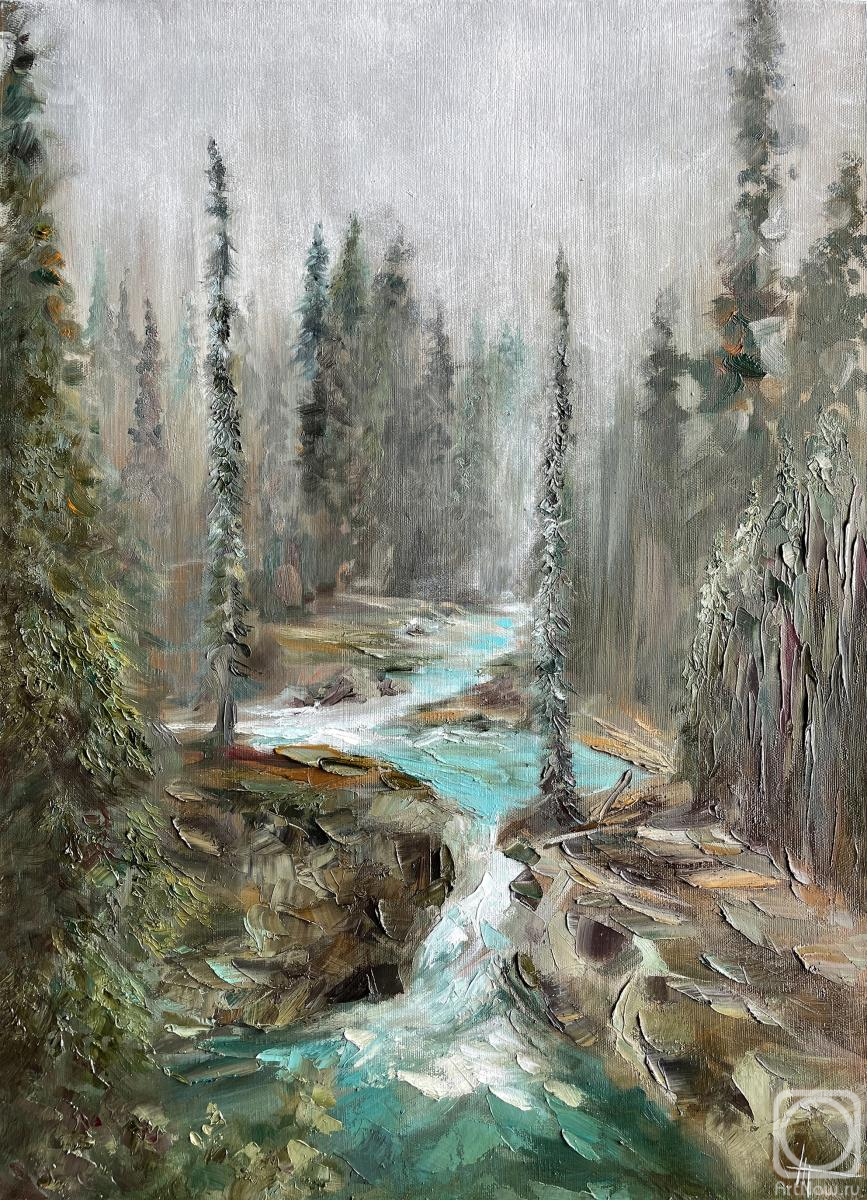 Gurechkina Anna. Forest river