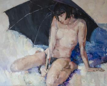 A drop of rain (Nude Beach). Alecnovich Gennady