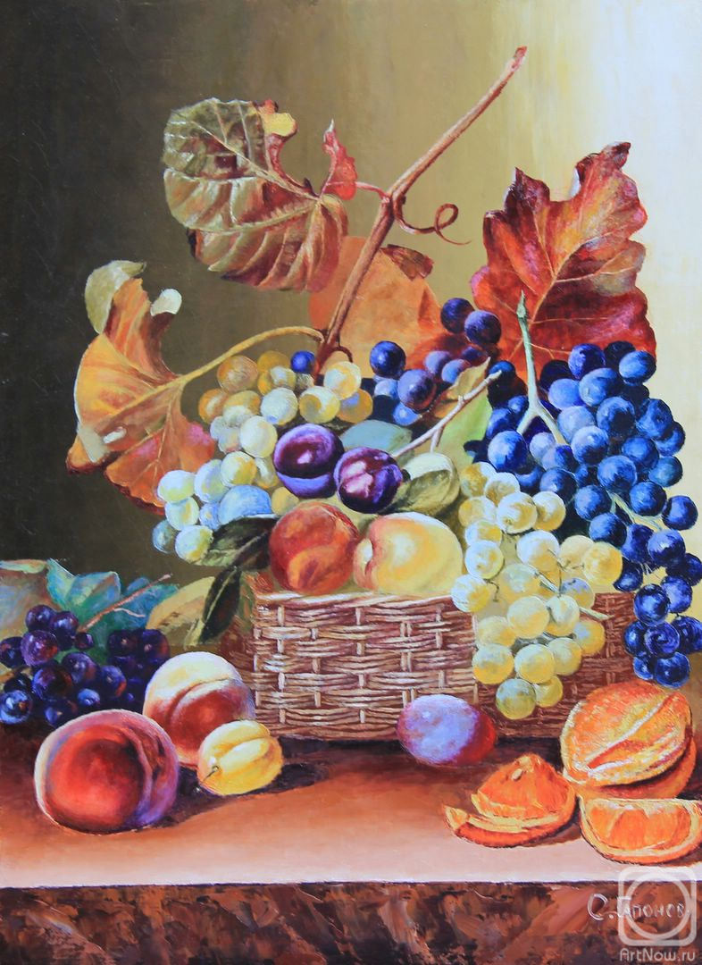 Gaponov Sergey. Still life with fruit