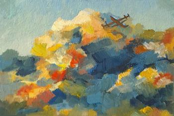 Storm Clouds Painting. Scherilya Svetlana