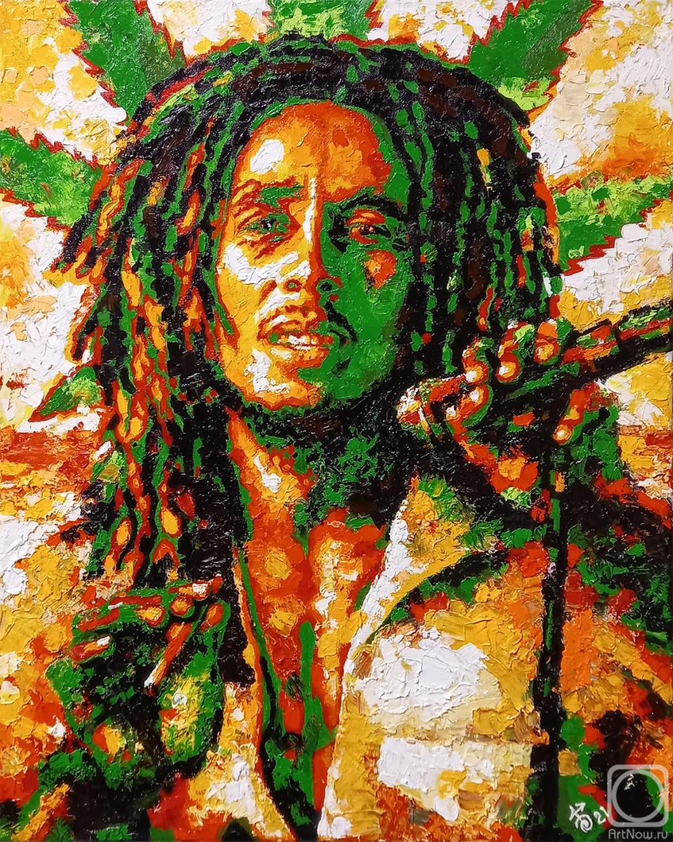 Baryshevskii Oleg. One Love (Portrait of Bob Marley)