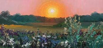 Floral sunset. Fyodorova-Popova Tatyana