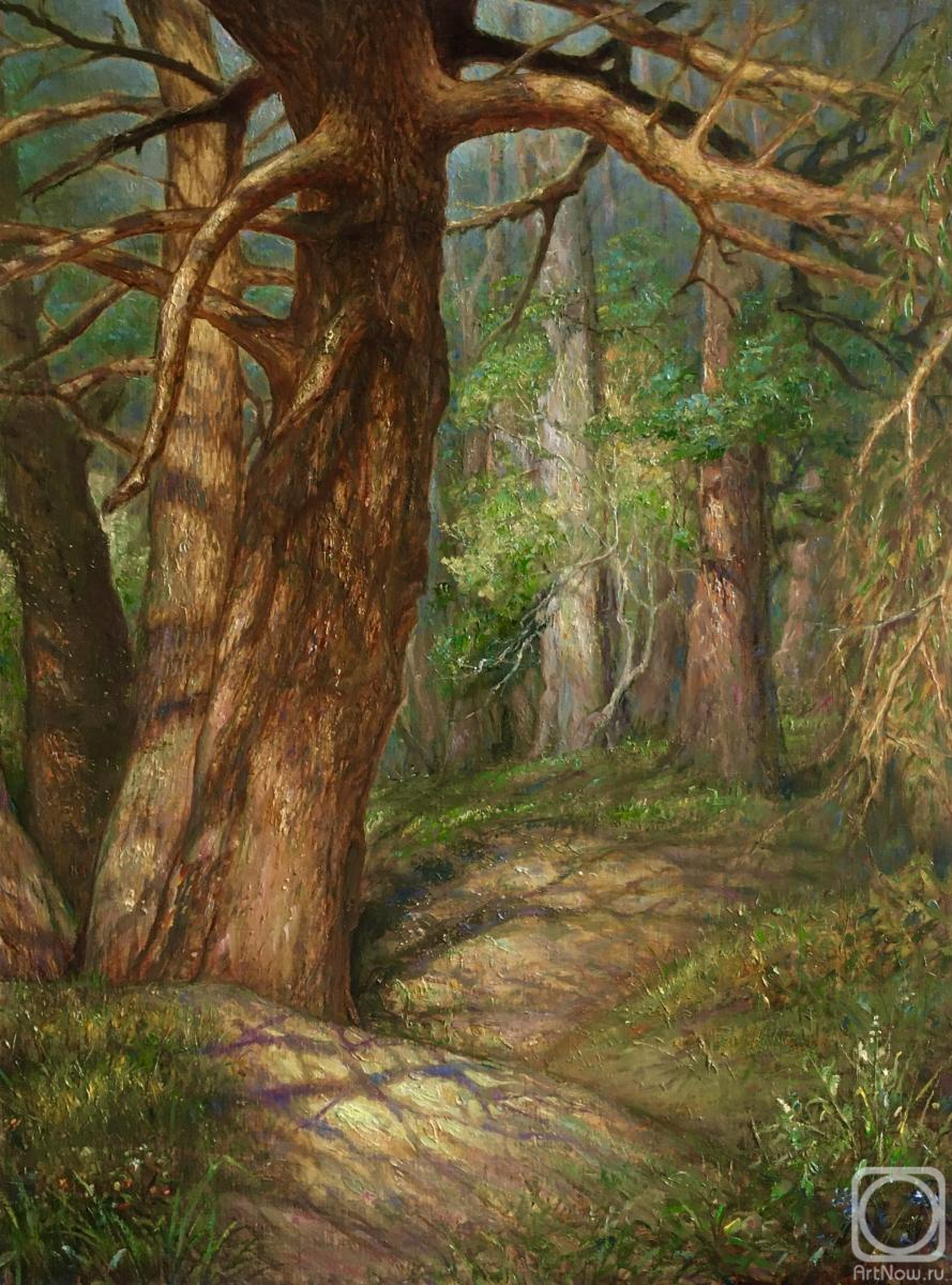 Maykov Igor. Landscape with talking trees