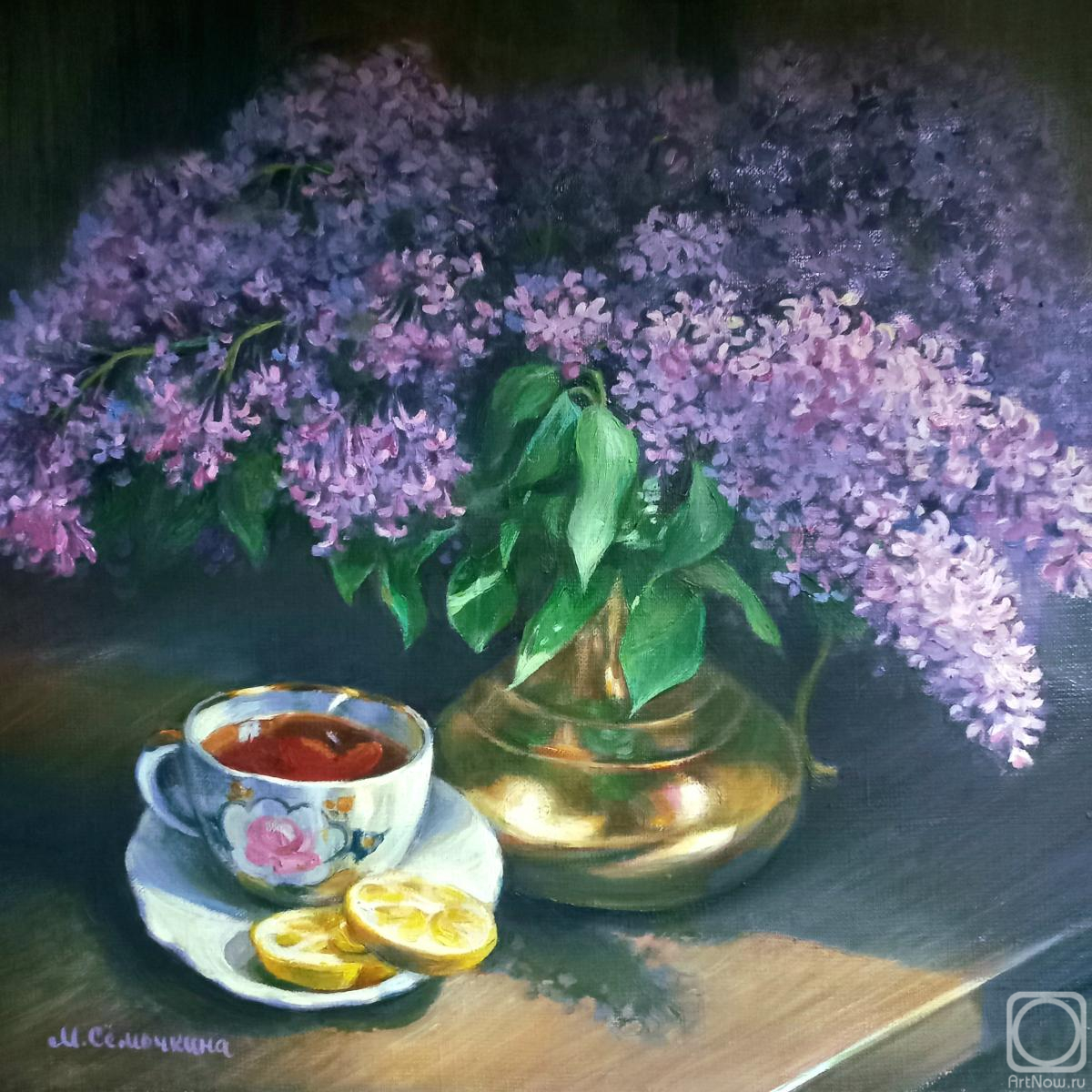 Syomochkina Marina. Lilac breakfast
