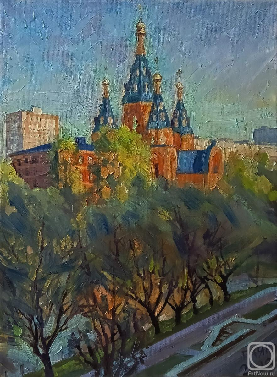 Dobrovolskaya Gayane. Moscow, Severnoye Chertanovo, Church of the Sovereign Icon of the Mother of God