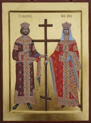 Saints Konstantine and Helena, equal to the Apostles. Bulashov Mikhail