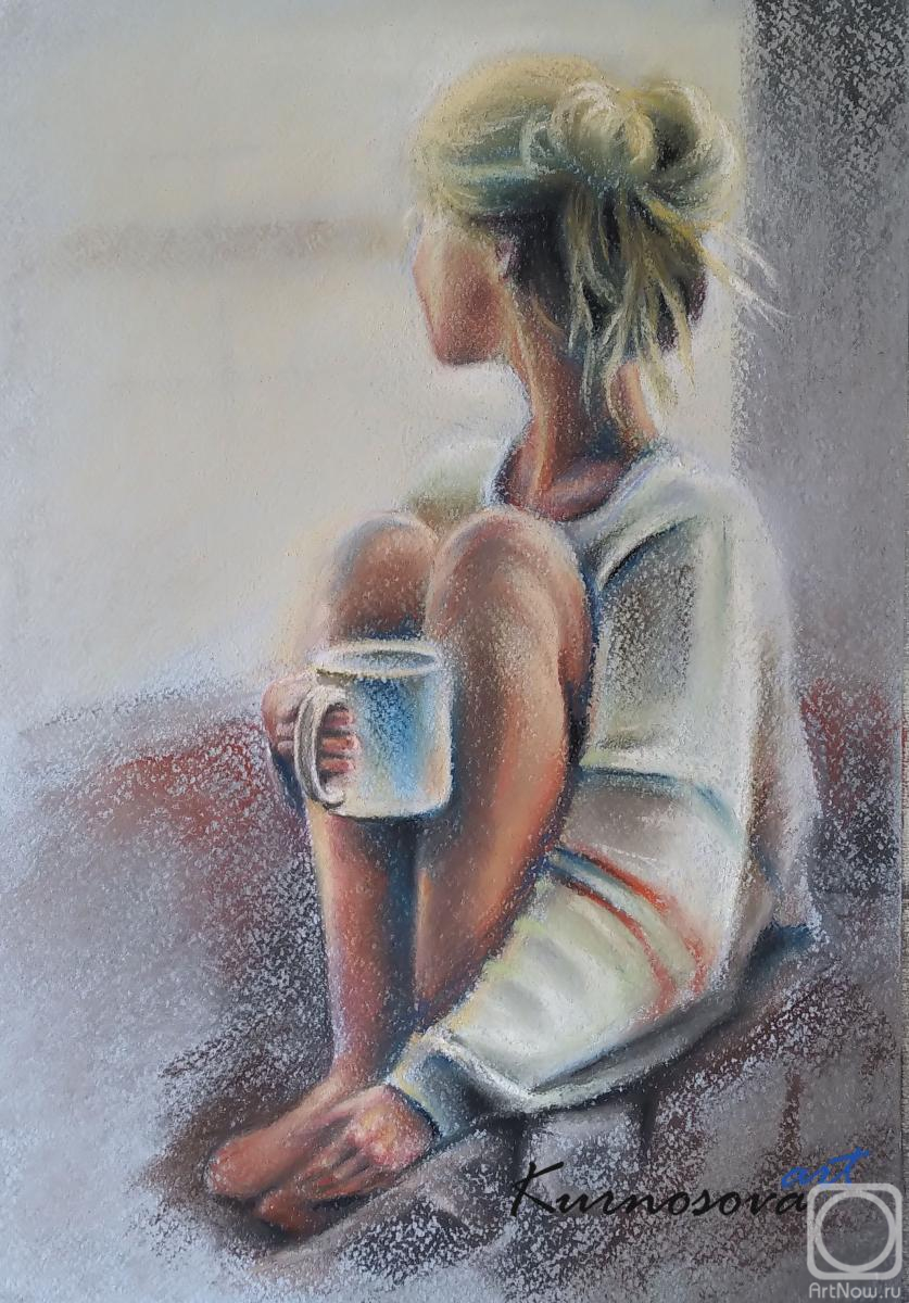 Kurnosova Elena. Cup of coffee