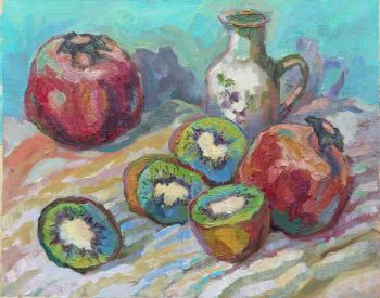 Kiwi and pomegranates. Gortseva Svetlana