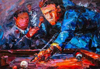 Billiard players (Painting For Men). Rodries Jose