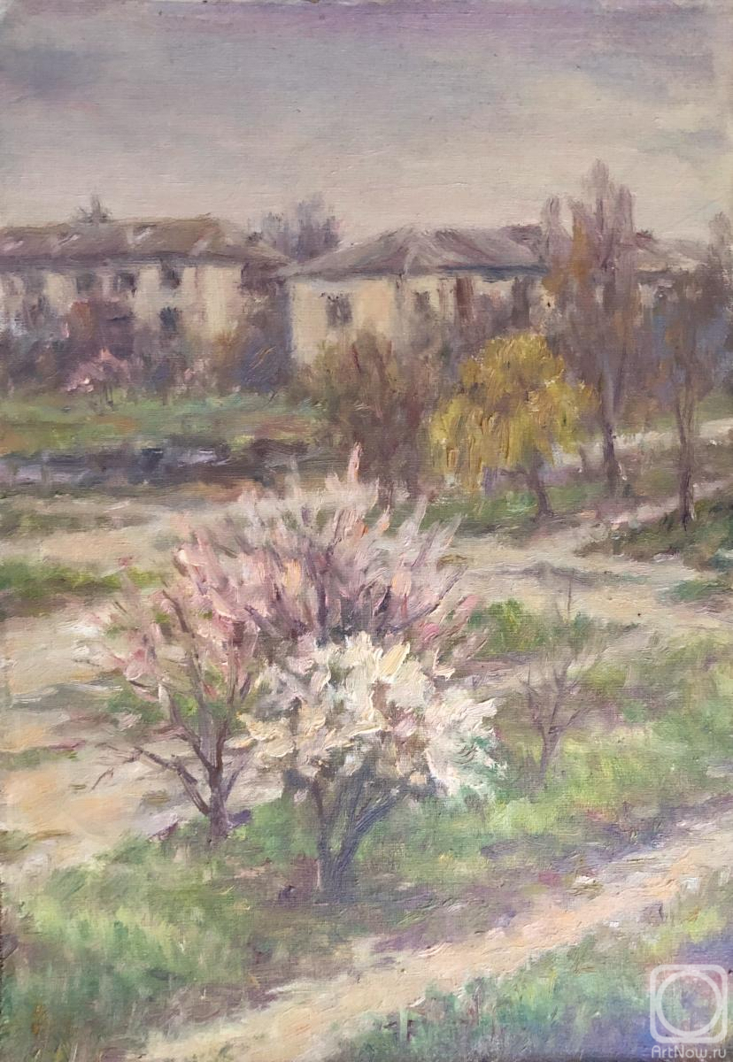 Malnev Konstantin. Blooming trees