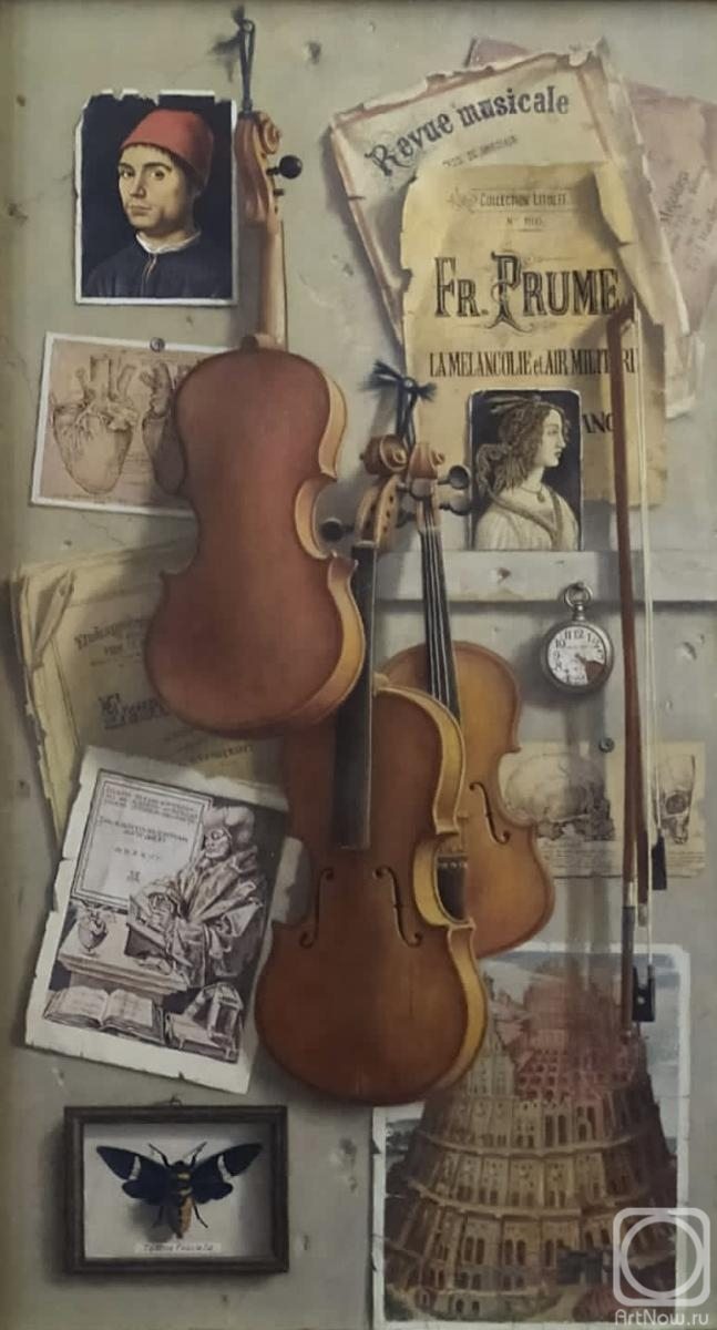 Rahmanov Farhat. Still life with violins