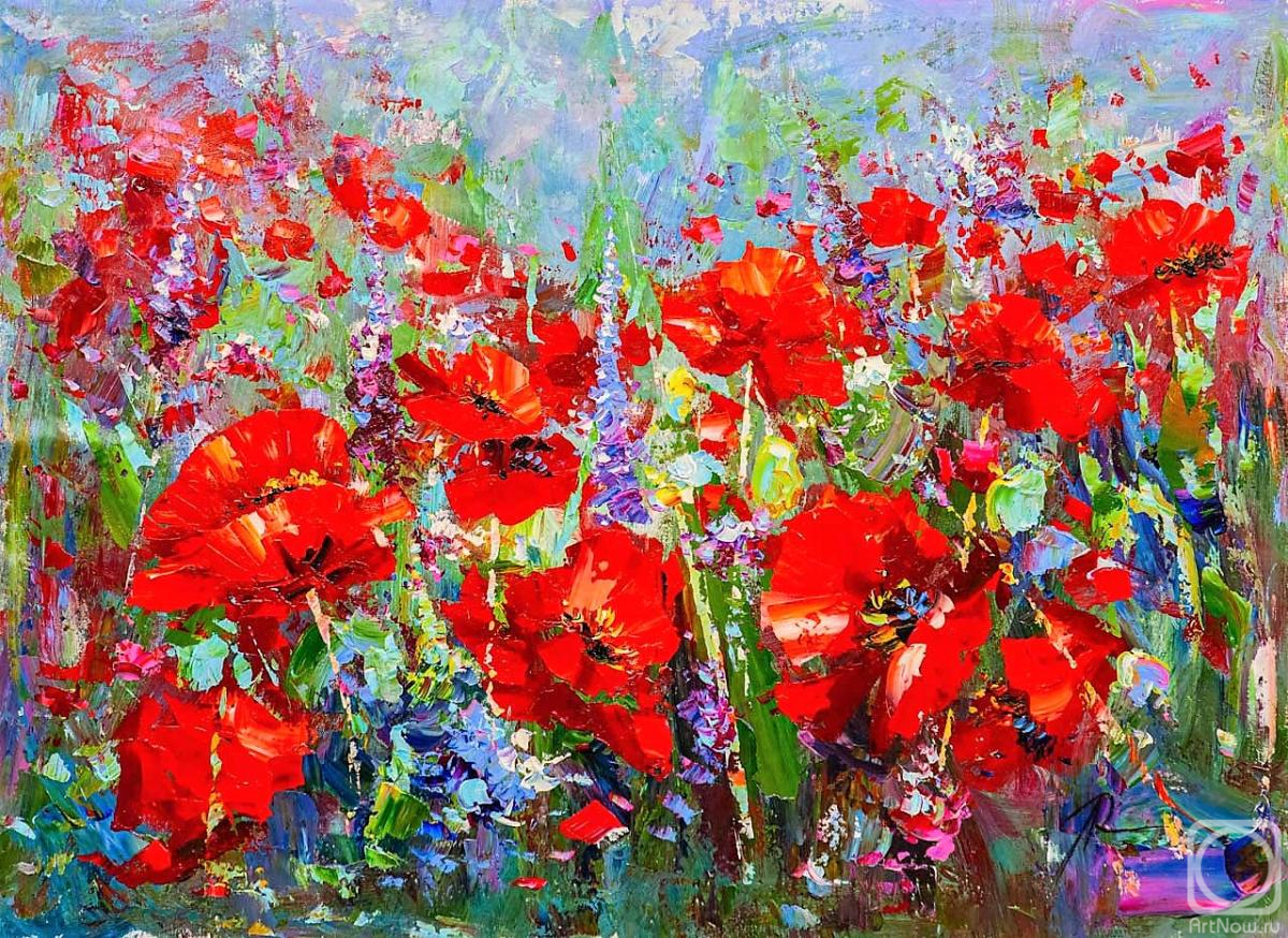 Rodries Jose. Poppies and herbs