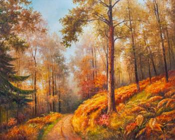      (Autumn Forest In Oil).  