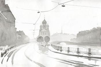 Prospect Rimsky-Korsakov (Embankment Lights). Eldeukov Oleg