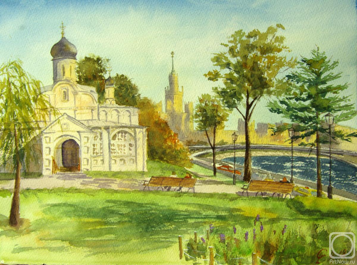 Gayvoronskaya Elena. Moscow park
