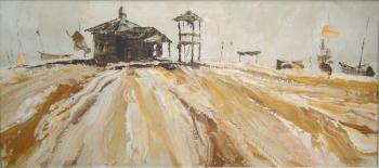 Angara village. Spring