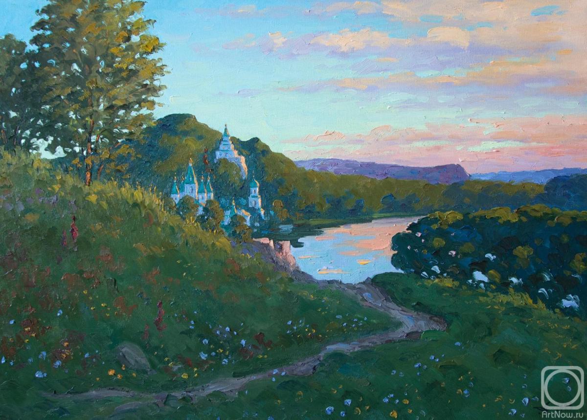 Alexandrovsky Alexander. Svyatogorye, Evening