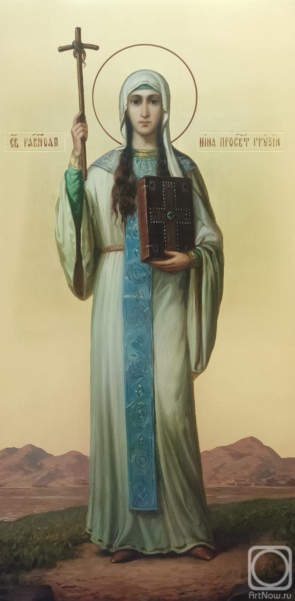 Mukhin Boris. St. Equal-to-the-Apostles Nina the Enlightener of Georgia