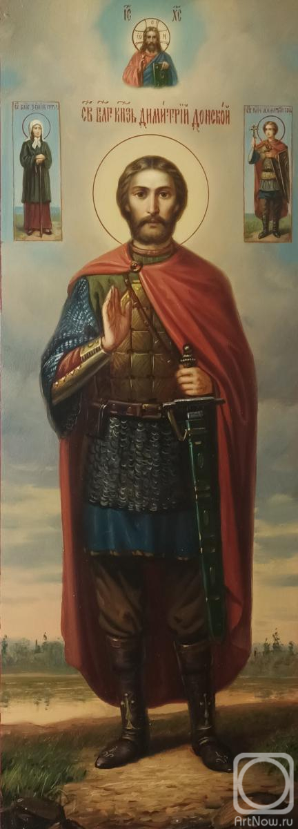 Mukhin Boris. Icon "St. Demetrius of the Don"
