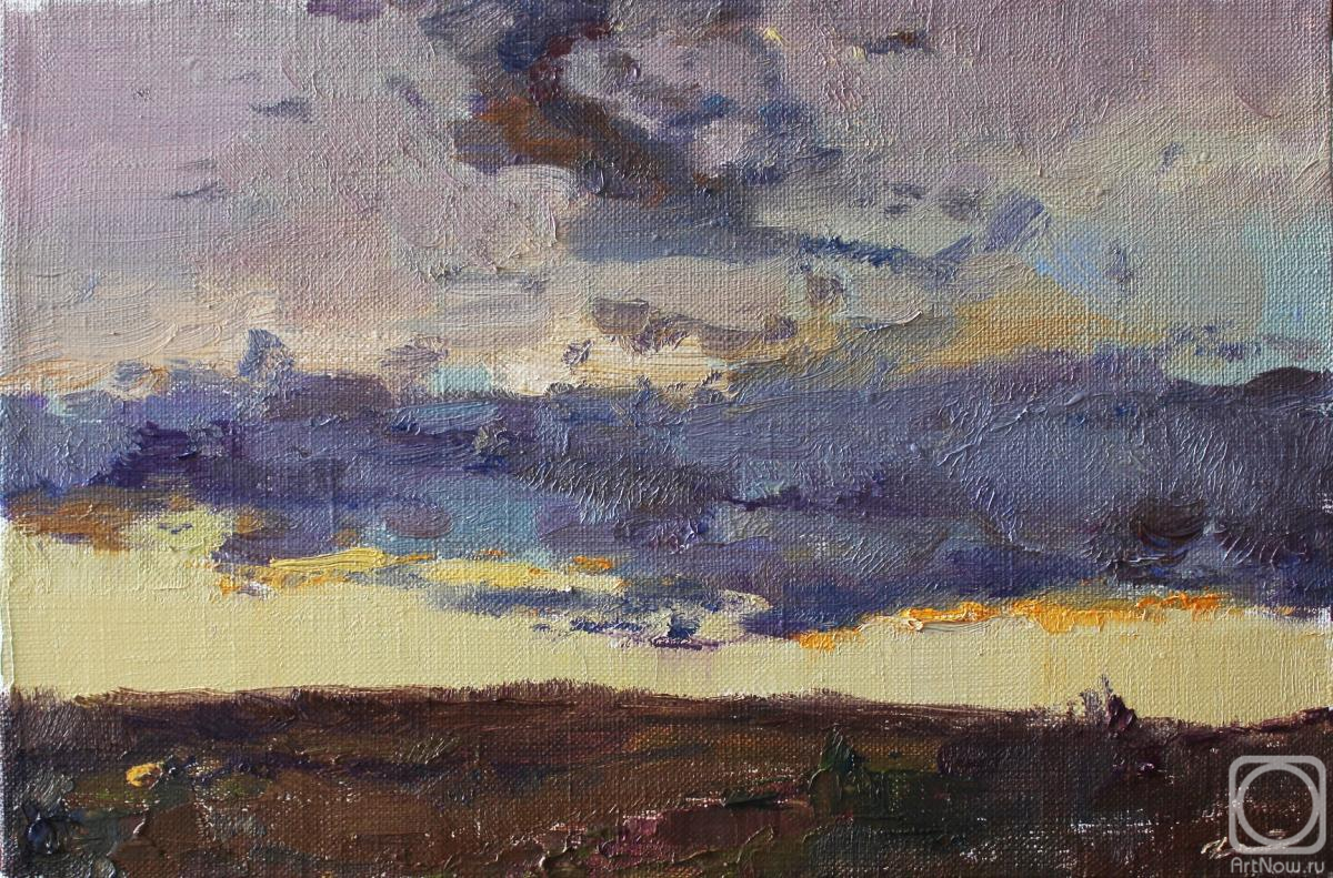 Kodentseva Aleksandra. Purple clouds