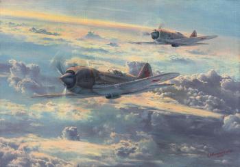 Dream of pilots (Aviation Art). Alekseyenko Eugene