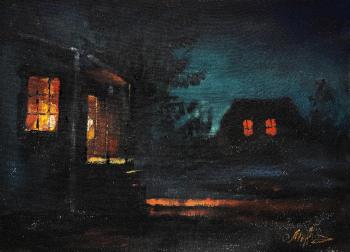 Dark night in the village (Night Of The Window). Movsisyan Tigran